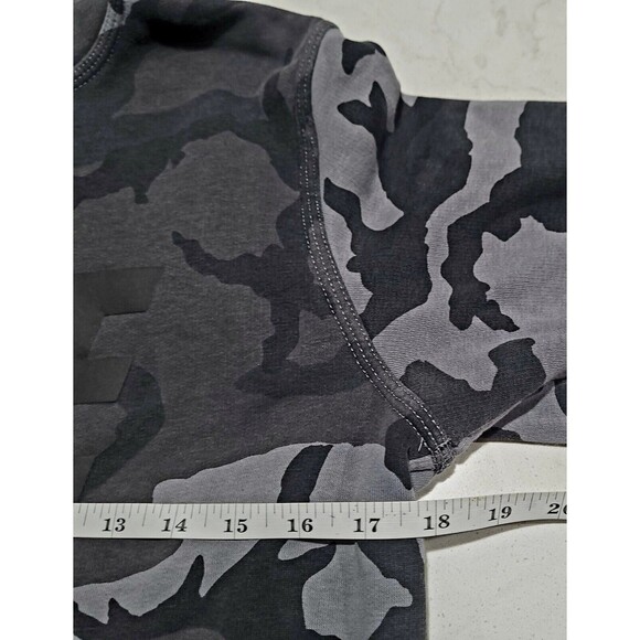 NIKE THERMA-FIT CAMO HOODIE SWEATSHIRT Tech Size Small Fleece Lined EUC - Picture 4 of 9